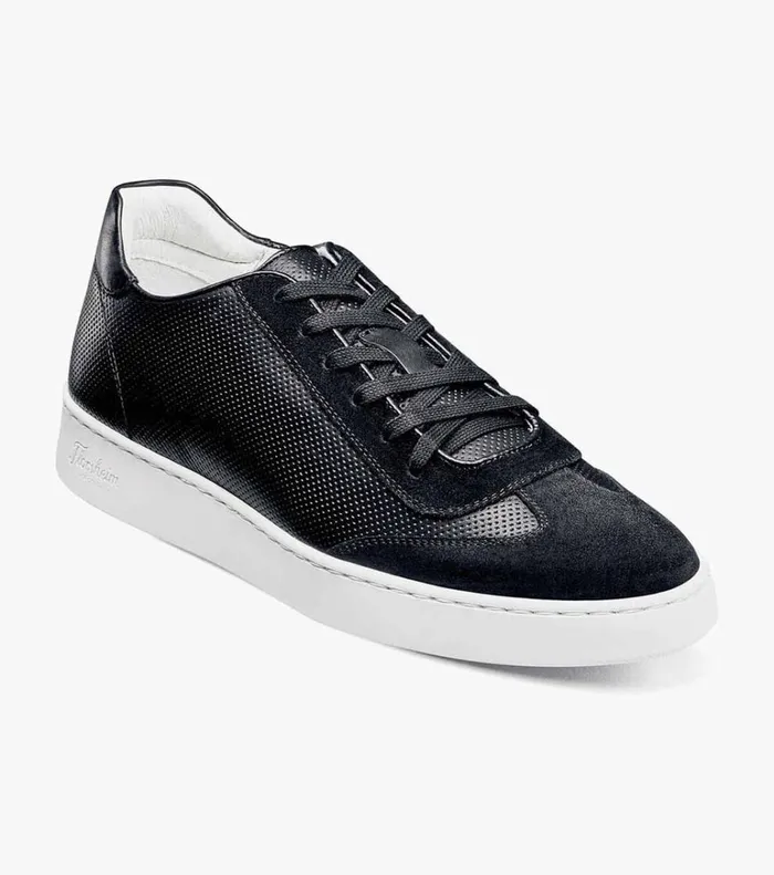 Florsheim Sneakers Random Plain Toe Lace Up Sneaker Black 8211 Men