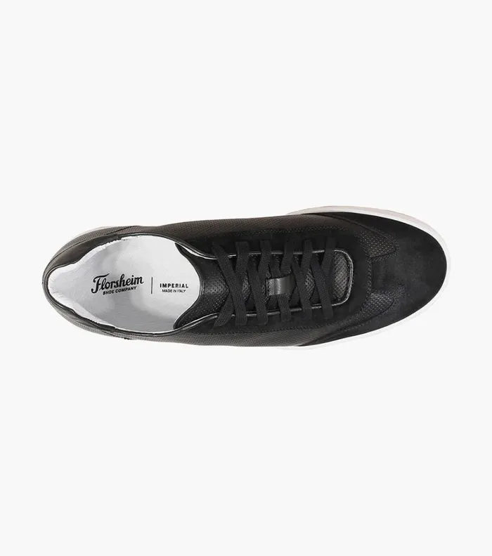 Florsheim Sneakers Random Plain Toe Lace Up Sneaker Black 8211 Men