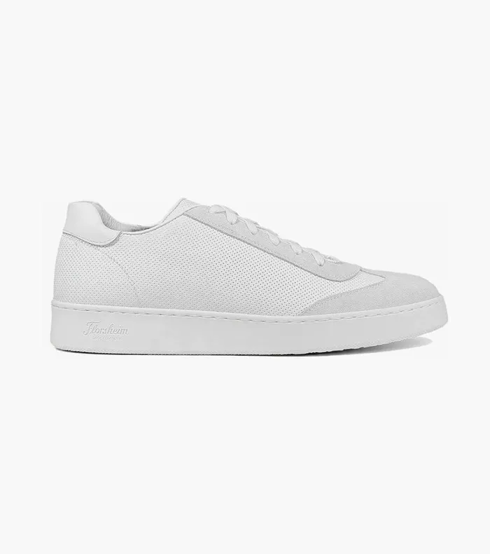 Florsheim Sneakers Random Plain Toe Lace Up Sneaker Bone 8211 Men