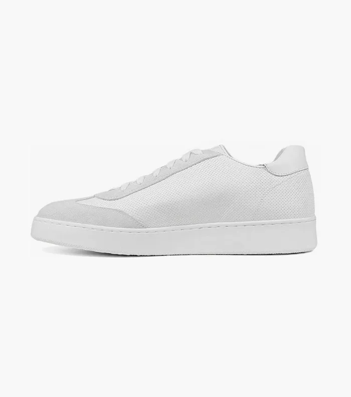 Florsheim Sneakers Random Plain Toe Lace Up Sneaker Bone 8211 Men