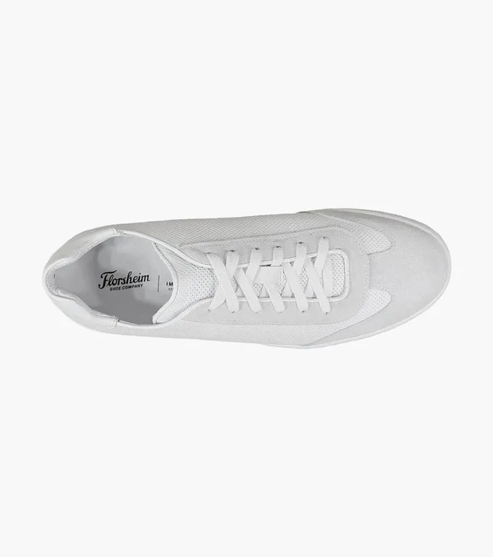 Florsheim Sneakers Random Plain Toe Lace Up Sneaker Bone 8211 Men
