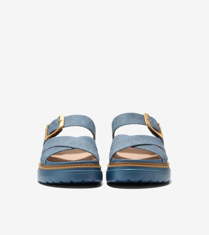 Fraya Slide Sandals Denim Women Cole Haan Sandals