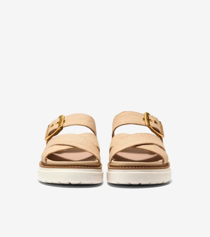 Fraya Slide Sandals Natural Women Cole Haan Sandals