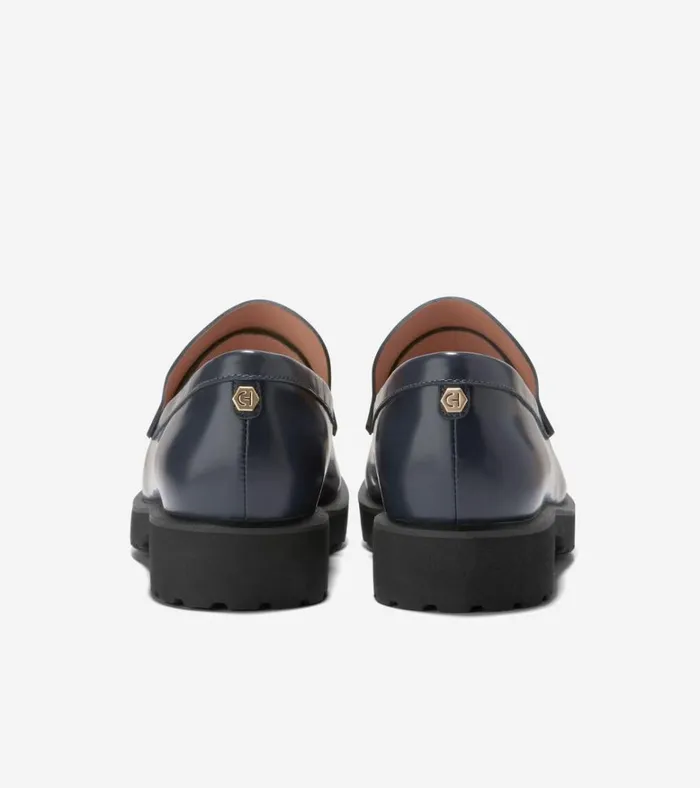 Geneva Loafers Navy Blazer Blue Women Cole Haan Loafers and Drivers