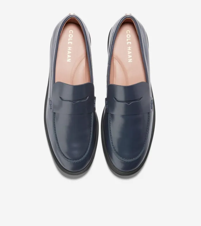 Geneva Loafers Navy Blazer Blue Women Cole Haan Loafers and Drivers