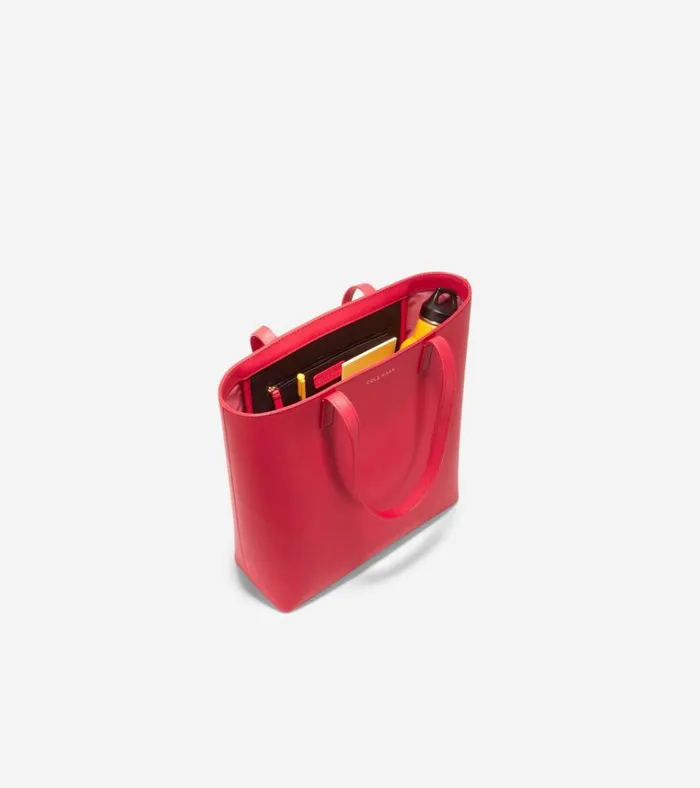 Go Anywhere Tote Bag Hot Chilli Red Women Cole Haan Tote Bags