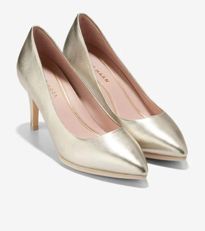 Grand Ambition Pumps Soft Gold Women Cole Haan Heels and Pumps
