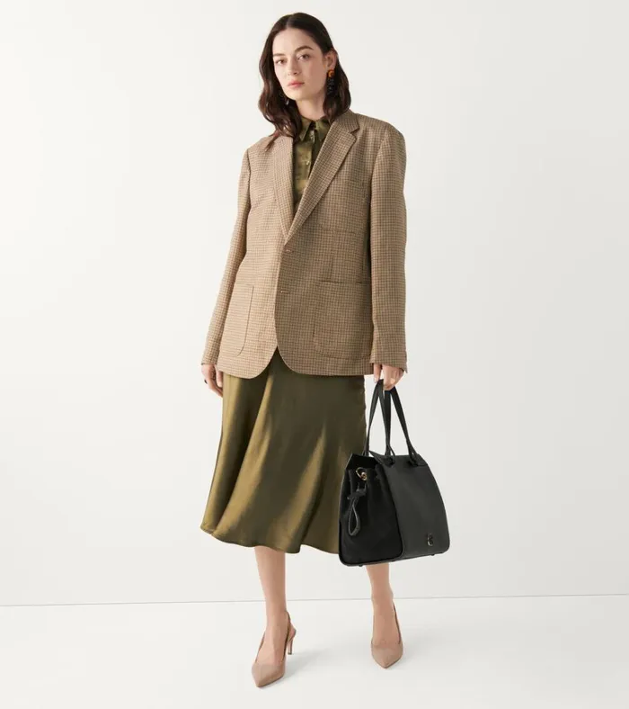 Grand Ambition SideCinch Satchel Black Women Cole Haan Shoulder Bags