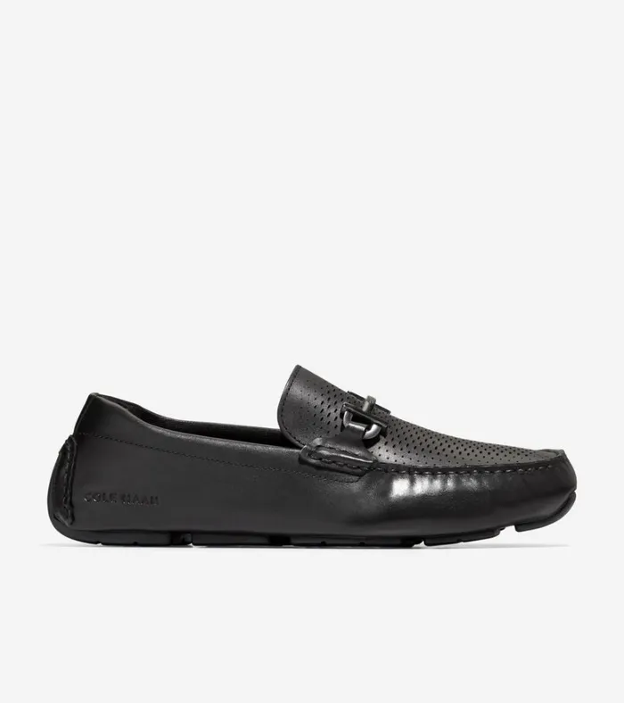 Grand Laser Bit Driving Loafers Black Men Cole Haan Loafers and Drivers