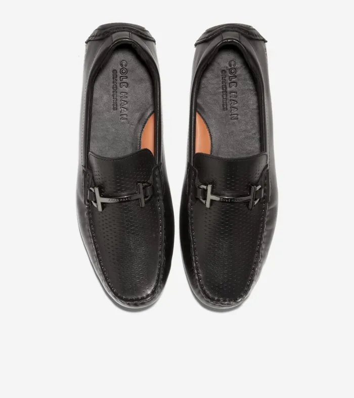 Grand Laser Bit Driving Loafers Black Men Cole Haan Loafers and Drivers
