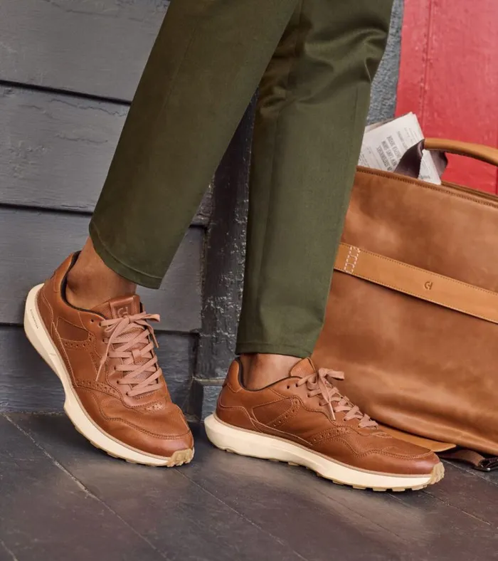 GrandPr Ashland Sneakers British Tanivory Men Cole Haan Sneakers
