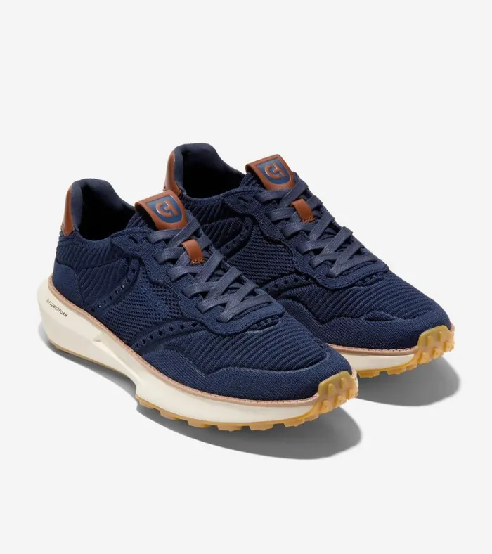 GrandPr Ashland Stitchlite Sneakers Navy Blazer Blue Stitchlitetradebritish Tanivory Men Cole Haan Sneakers