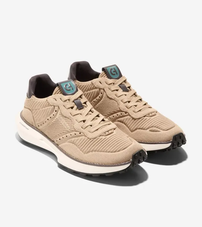 GrandPr Ashland Stitchlite Sneakers Sesame Stitchlitetradedark Cholateivory Men Cole Haan Sneakers