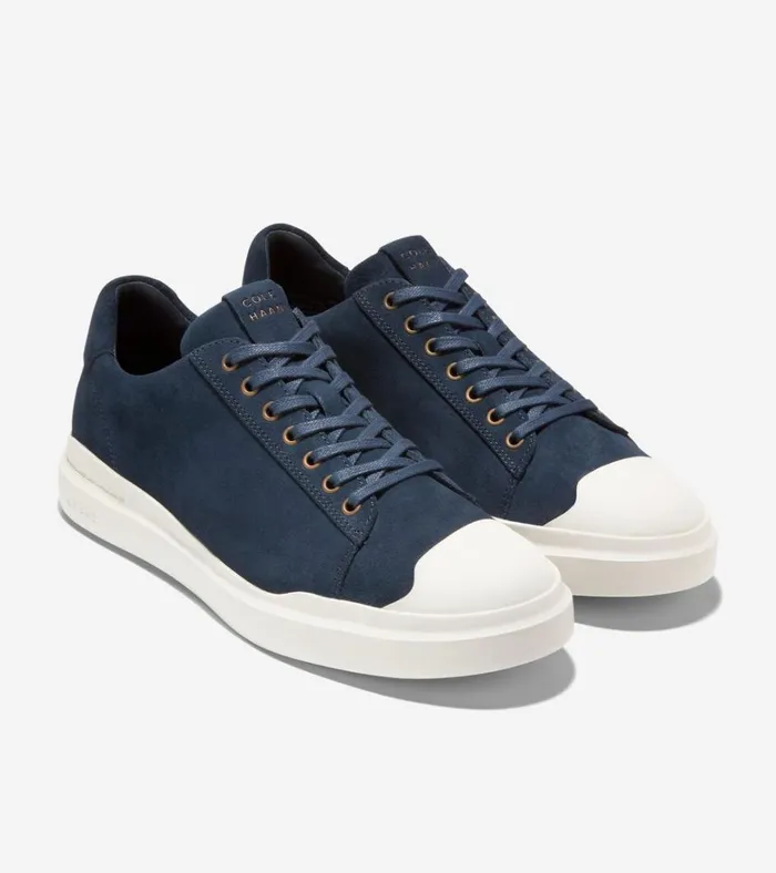 GrandPr Rally Cap Toe Sneakers Navy Inkivory Men Cole Haan Sneakers