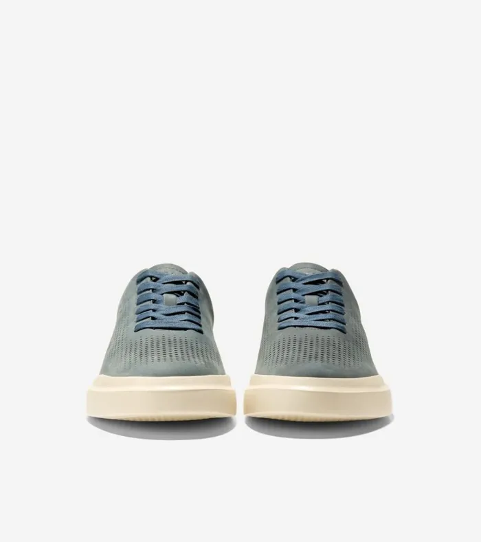 GrandPr Rally Laser Cut Sneakers Stormy Weatherblue Wing Teal Men Cole Haan Sneakers