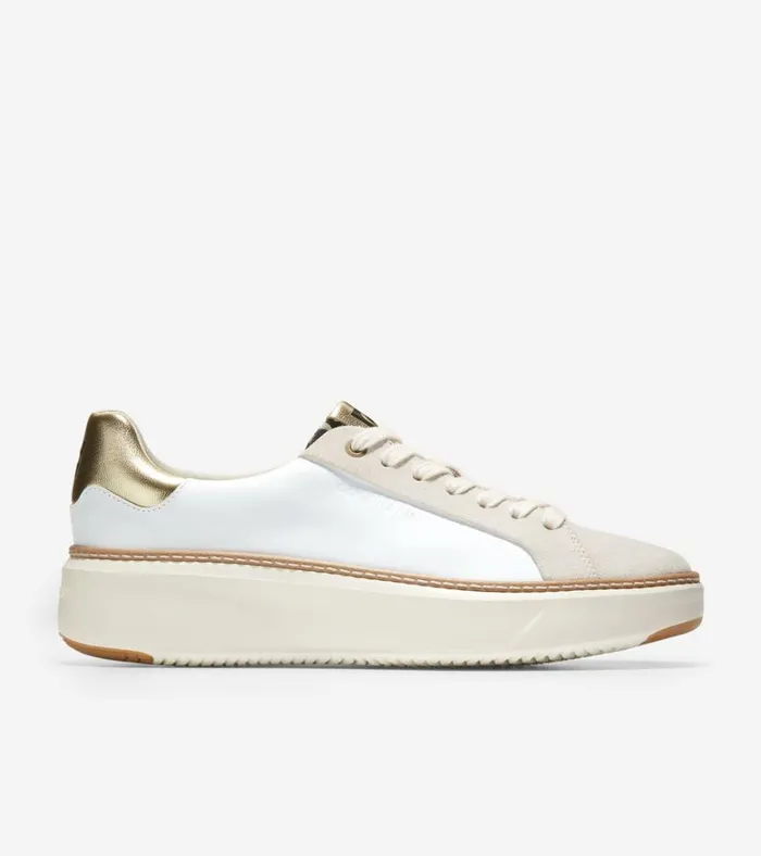 GrandPr Topspin Sneakers Optic Whitegoldleopard Print Women Cole Haan Sneakers GrandPr Topspin Sneakers Optic Whitegoldleopard Print Women Cole Haan Sneakers