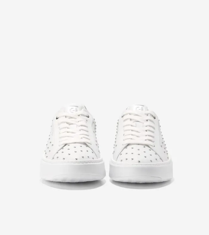 Grandpr Topspin Sneakers Optic Whitemicro Studs Women Cole Haan Sneakers