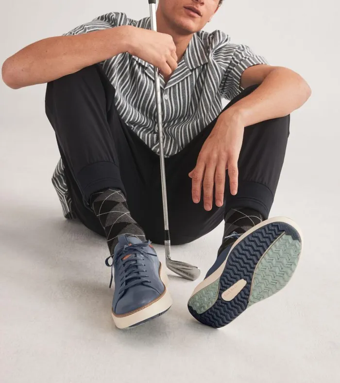 GrandPr Waterproof Topspin Golf Shoes Folkstone Graynatural Tanivory Men Cole Haan Sneakers