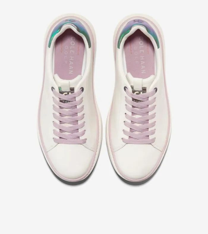GrandPr Waterproof Topspin Golf Shoes Ivorymauve Shadows Women Cole Haan Golf Shoes