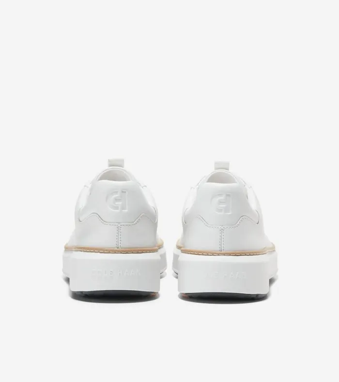 GrandPr Waterproof Topspin Golf Shoes Optic Whitenatural Men Cole Haan Sneakers
