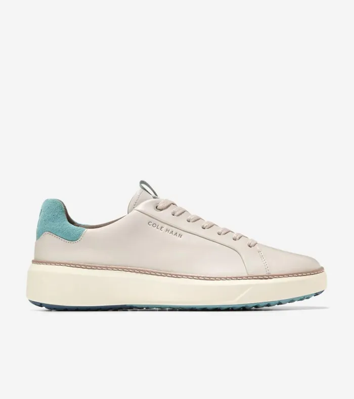 GrandPr Waterproof Topspin Golf Shoes Silvertrellisivory Men Cole Haan Sneakers