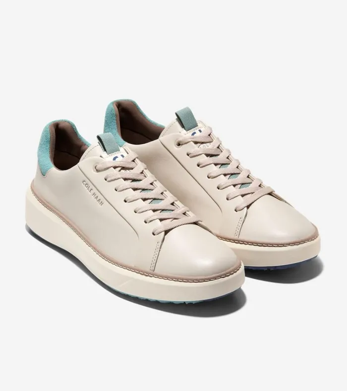 GrandPr Waterproof Topspin Golf Shoes Silvertrellisivory Men Cole Haan Sneakers