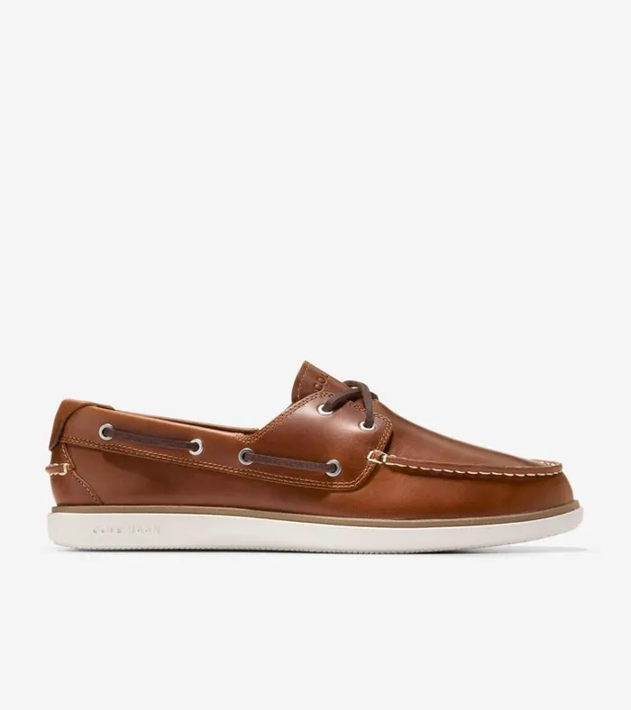 GrandPr Windward Boat Shoes British Tanmadeiraivory Men Cole Haan Boat Shoes