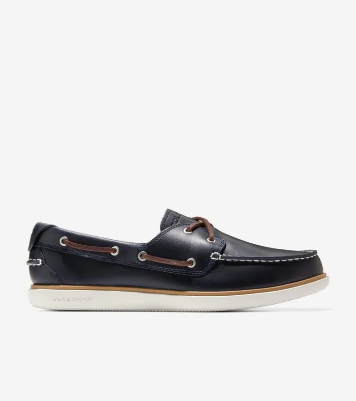 GrandPr Windward Boat Shoes Navy Blazermadeiraivory Men Cole Haan Boat Shoes