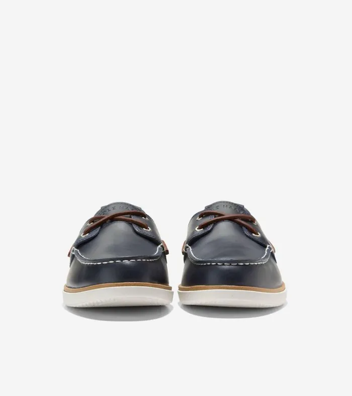 GrandPr Windward Boat Shoes Navy Blazermadeiraivory Men Cole Haan Boat Shoes