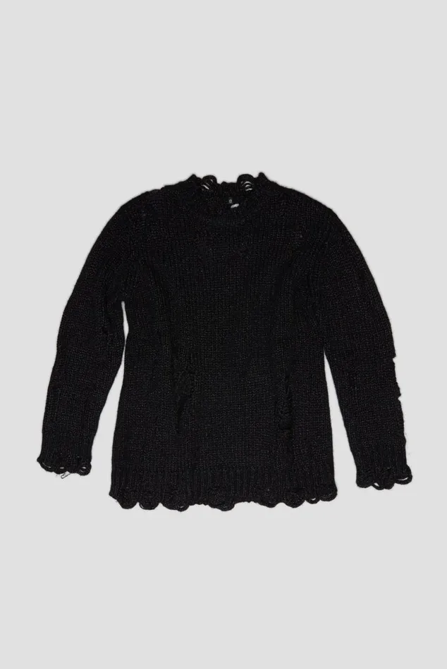 GRUNGE SWEATER 8211 BLACK GLITTER Women R13 Sweaters