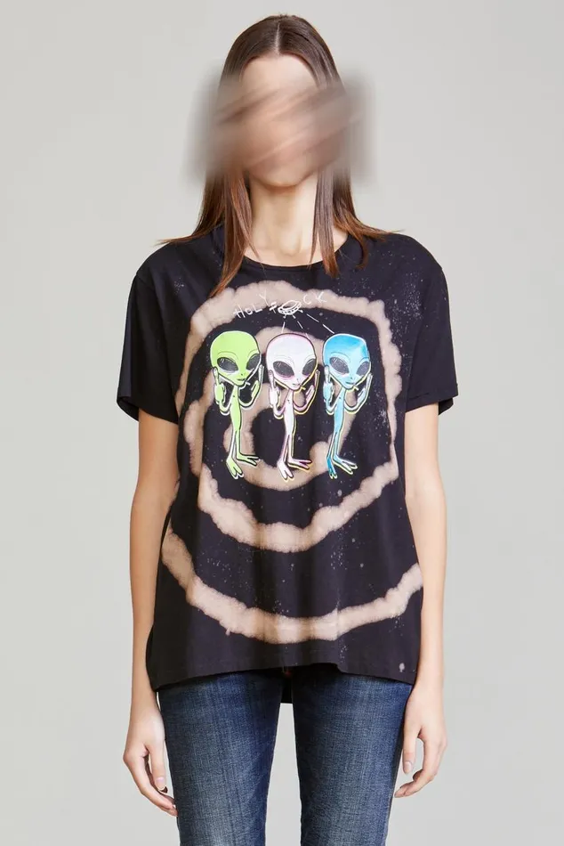 Holy Fck Boy T 8211 Black Swirl Official Site Women R13 TShirts