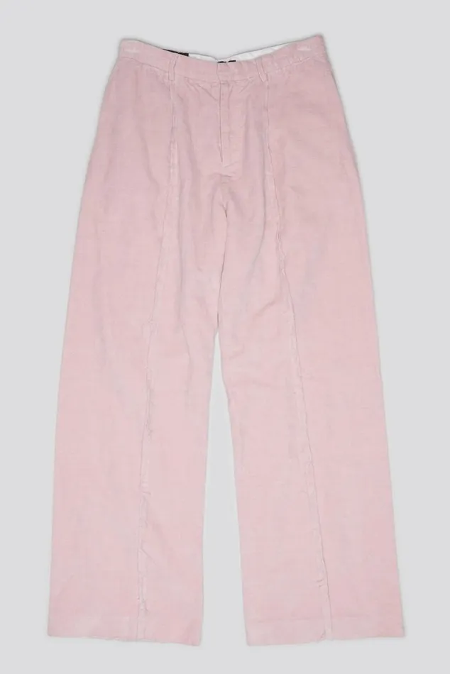 INVERTED TROUSER 8211 PINK VELVET Women R13 Pants and Shorts