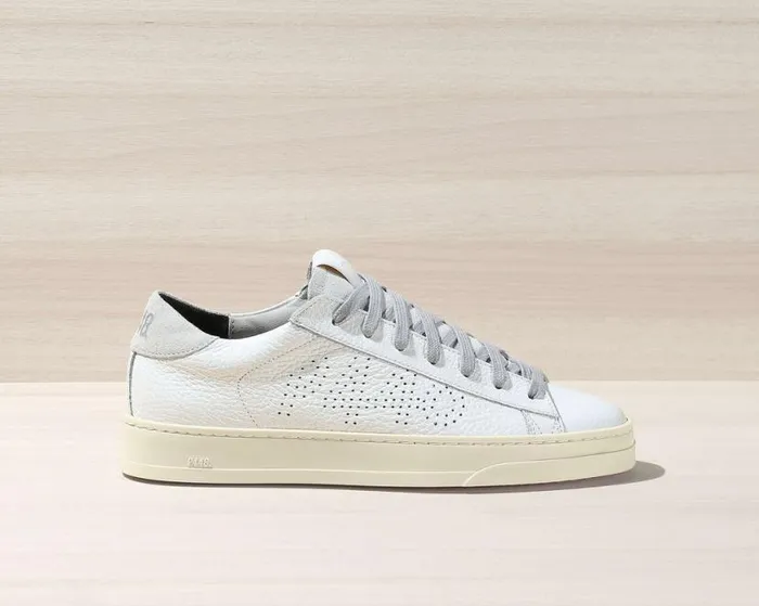 Jack All White WomenMen P448 Low Tops
