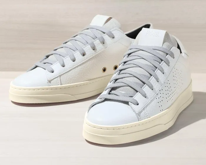 Jack All White WomenMen P448 Low Tops Jack All White WomenMen P448 Low Tops