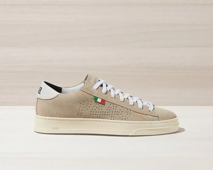 Jack BeigeWhite WomenMen P448 Low Tops