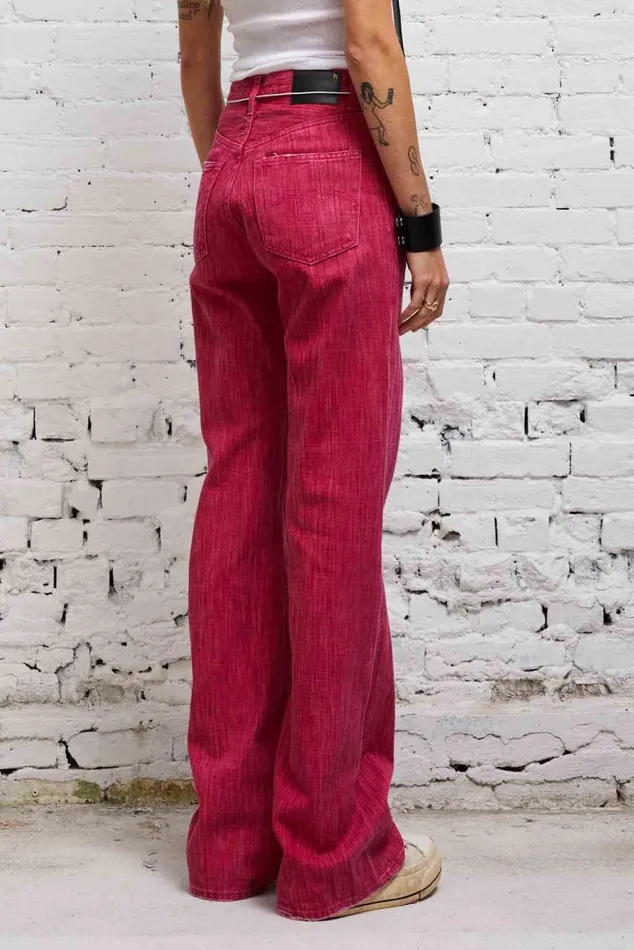JANE JEAN 8211 VIVID PINK Women R13 Denim