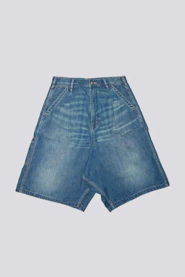 JESSE CARPENTER SHORT 8211 WINDSOR BLUE Women R13 Denim