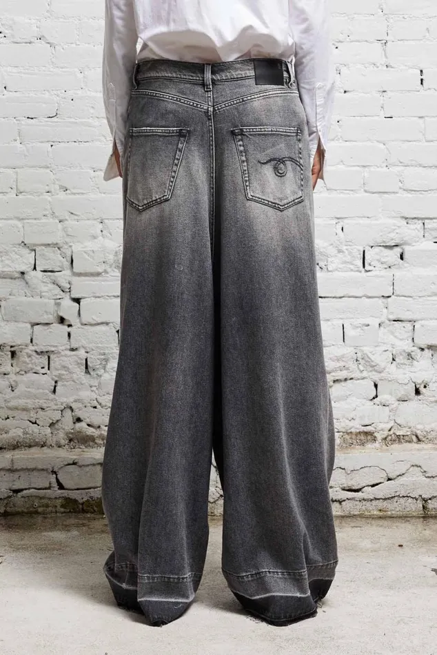 JESSE JEAN 8211 VINTAGE GREY Women R13 Denim