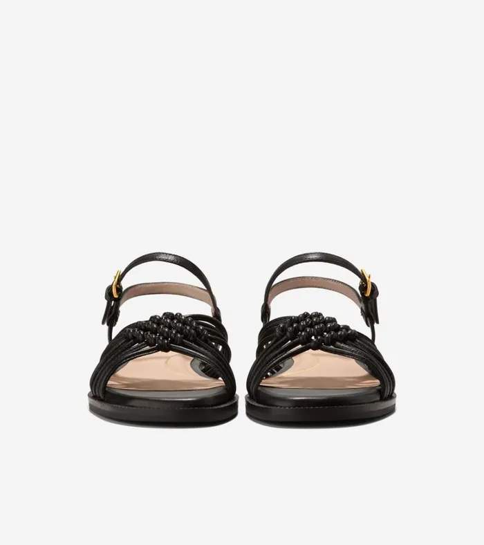 Jitney Knot Sandals Black Women Cole Haan Sandals