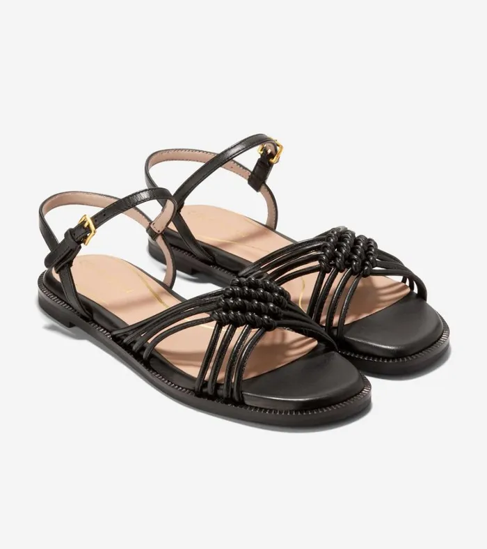Jitney Knot Sandals Black Women Cole Haan Sandals