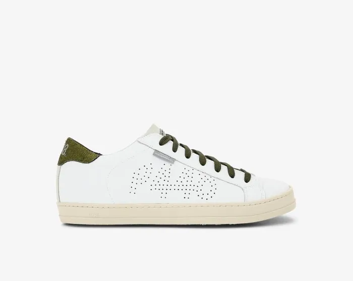 John Lionfish WhiteArmy WomenMen P448 Low Tops