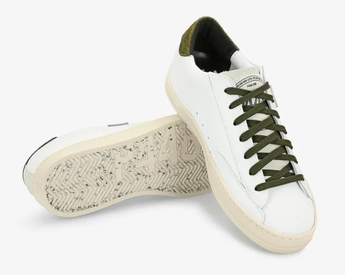 John Lionfish WhiteArmy WomenMen P448 Low Tops