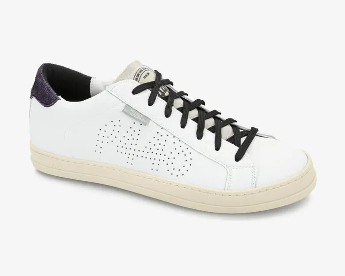 John Lionfish WhiteDark WomenMen P448 Low Tops