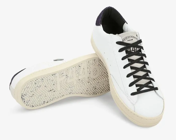 John Lionfish WhiteDark WomenMen P448 Low Tops