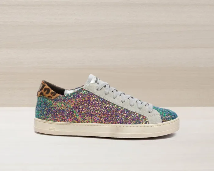 John MultiGlitter Women P448 Low Tops