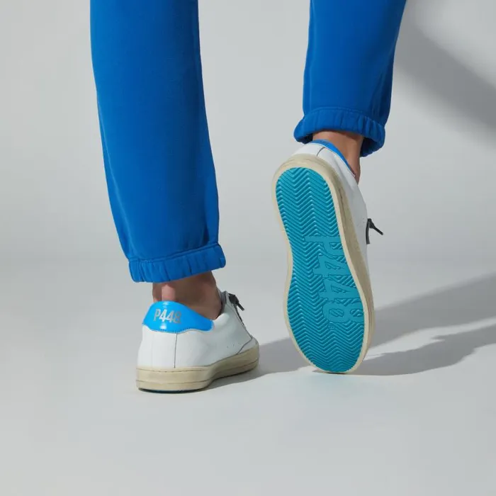John Recycled WhiteBlue WomenMen P448 Low Tops John Recycled WhiteBlue WomenMen P448 Low Tops