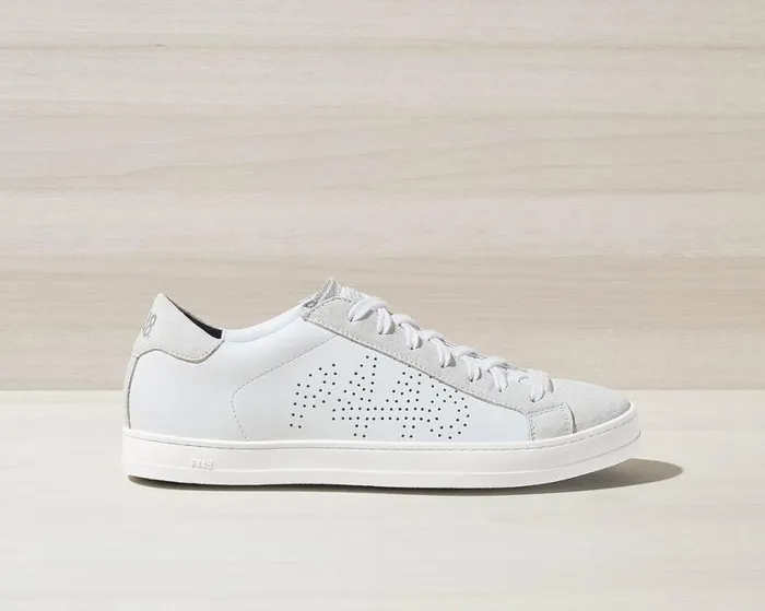 John Recycled White WomenMen P448 Low Tops
