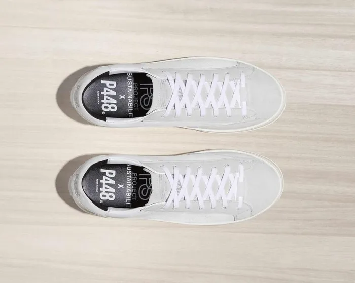 John Recycled White WomenMen P448 Low Tops