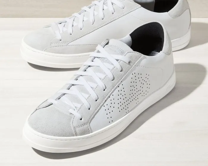 John Recycled White WomenMen P448 Low Tops