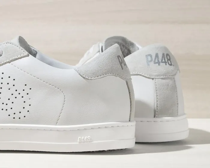 John Recycled White WomenMen P448 Low Tops
